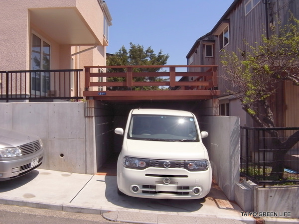 藤沢市 リゾート風擁壁（ようへき）施工例